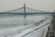 Freedom Bridge, Budapest, Hungary 