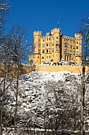 Hohenschwangau Castle in Schwangau, Germany