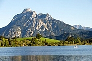 Hopfensee in Bavaria in Germany