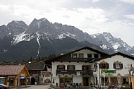 House, Zugspitze, Grainau, Alpen, Bayern, Germany