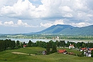 Lech, Lake Forggensee in Germany