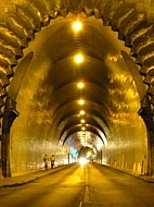light at the end of the tunnel, Budapest, Hungary