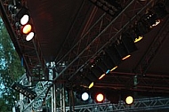 Lights on a festival