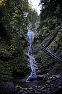 Little waterfall, Nesselwang, Bavaria, Germany