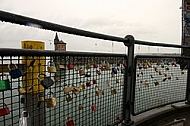 Love padlocks, Konstanz, Lake Constance, Germany