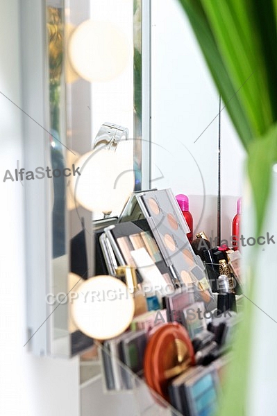 Makeup studio, make-up tools