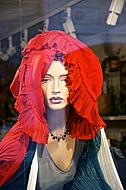 Mannequin with red Kerchief