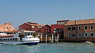 Murano in the Venetian Lagoon. Italy