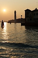 Murano in the Venetian Lagoon. Italy