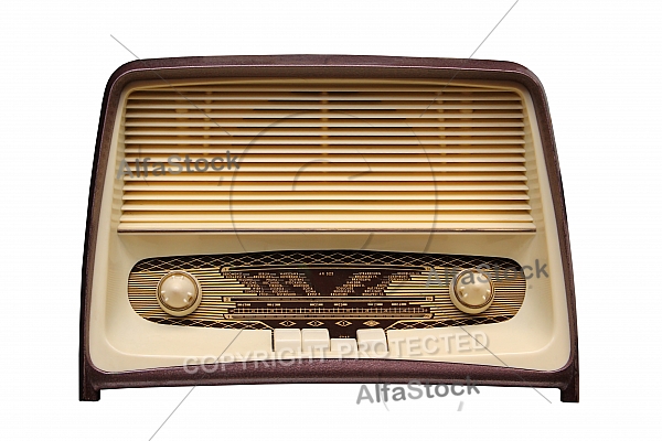 Old radio from 1950 and the years