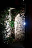 Peschiera del Garda by night, Lake Garda, Italy