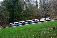 Railway, Zugspitze, Grainau, Alpen, Bayern, Germany