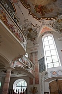 Rococo church, Seeg, Bavaria, Germany