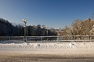 Winter in Füssen, Bavaria, Germany